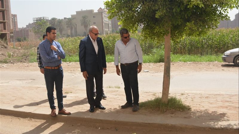 محافظ القليوبية خلال