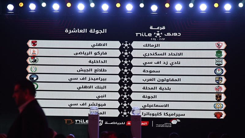 قرعة الجولة 10 للدوري،