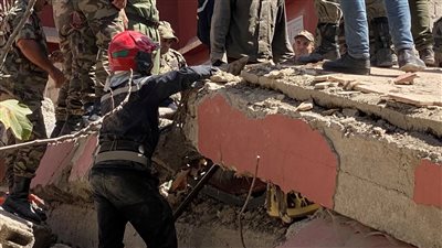 ما بين 10 إلى 15 سنتيمتر، مقدار حركة الأرض عقب زلزال المغرب (صور)