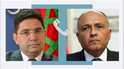 تفاصيل الاتصال الهاتفي بين سامح شكري ووزير الخارجية المغربي 