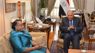 وزير الخارجية يستقبل رئيسة مجلس الشيوخ في جمهورية غينيا الاستوائية (صور)