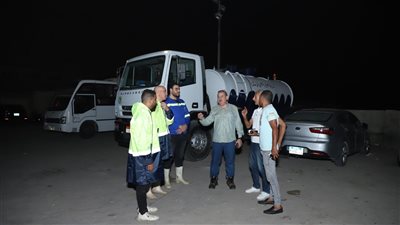 جولة لرئيس صرف إسكندرية لتفقد تمركزات السيارات استعدادًا للأمطار 