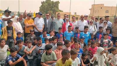 لجنة وزارة الشباب والرياضة تتفقد عددا من المنشآت الرياضية بشمال سيناء (فيديو)