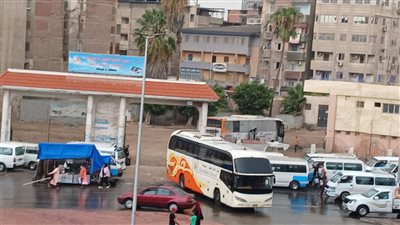 العاصفة دانيال تتسبب فى رياح محملة بالأتربة وأمطار خفيفة على دمياط