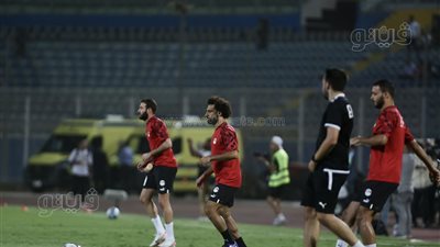 9 لاعبين فقط على دكة بدلاء منتخب مصر أمام تونس 