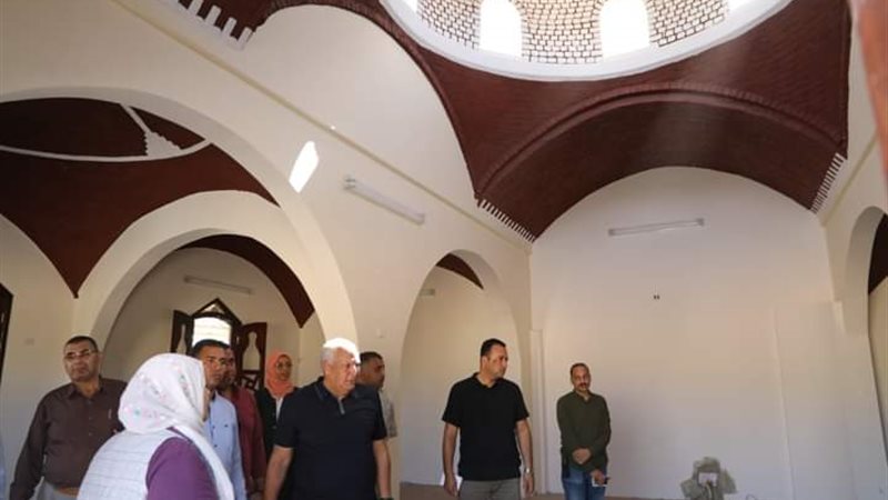 الزملوط في جولة تفقدية،