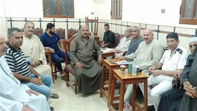 جلسة عرفية تنهي خلافات بين أشقاء بسبب الميراث في الغربية (صور)