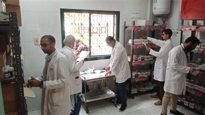 1263 مريضا استفادوا من القافلة الطبية بقرية الزهيري في الدقهلية 