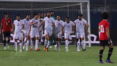 لاعبو تونس يحتفلون على طريقة محمد صلاح.. 3 مشاهد في ودية مصر ونسور قرطاج