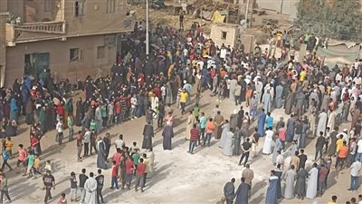 تشييع جثامين العشرات من شباب بني سويف ضحايا إعصار دانيال بليبيا (فيديو) 