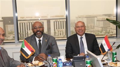 وزير النقل يبحث مع نظيره السوداني حل مشكلة تكدس الشاحنات على الحدود