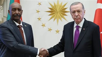 البرهان يبحث مع أردوغان آخر تطورات الأزمة السودانية