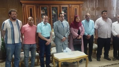 محافظ شمال سيناء يستقبل أعضاء قافلة الأزهر الطبية 