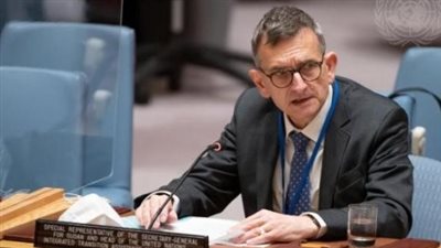 مبعوث الأمم المتحدة الخاص إلى السودان يتنحى عن منصبه