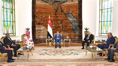 السيسي يشيد بالعلاقات المتميزة بين مصر وغينيا الاستوائية 