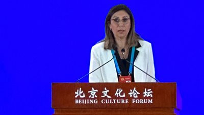 وزيرة للثقافة المصرية تُشارك في افتتاح 