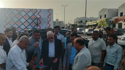 محافظ جنوب سيناء يفتتح معرض أهلا مدارس بشرم الشيخ 