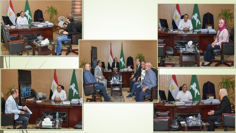 محافظ الشرقية يلتقى