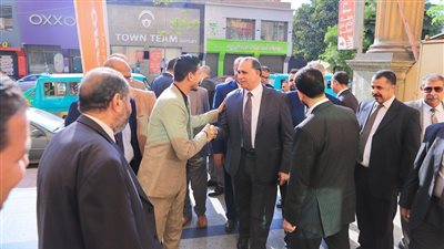 نقيب المحامين يتفقد مبنى نقابة المنوفية ويوجه بتطوير قاعاتها