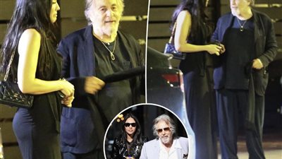 رغم الانفصال والمحاكم، آل باتشينو في لقاء رومانسي مع نور الفلاح (صور)