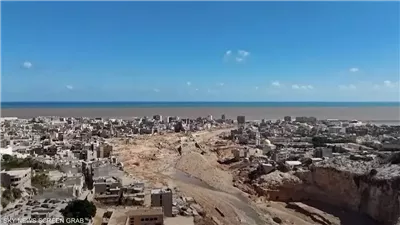تحولت لمدينة أشباح، لقطات مصورة تظهر حجم الدمار في درنة الليبية (فيديو) 