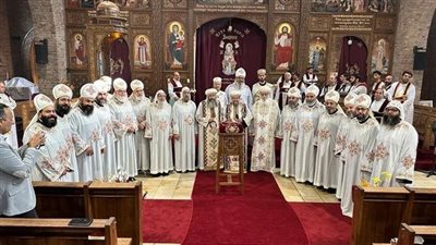 إيبارشية هولندا تحتفل بعيد القديسة فيرينا