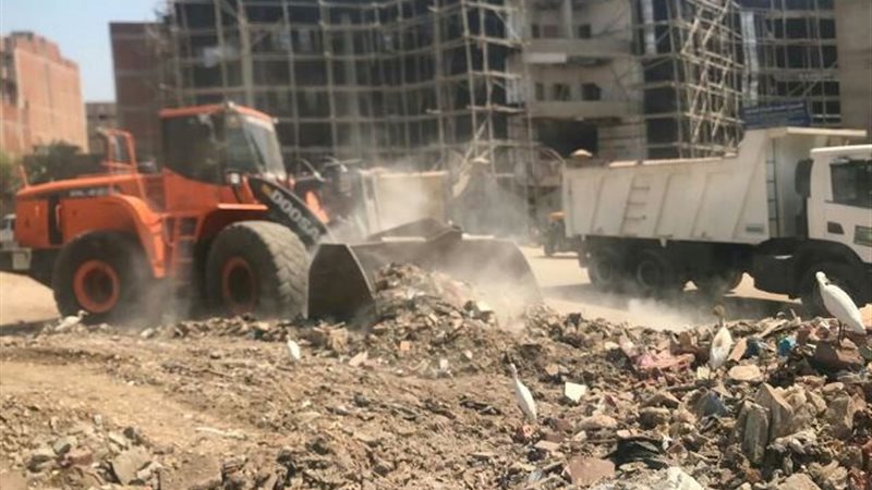 إزالة طن قمامة بالشرقية،