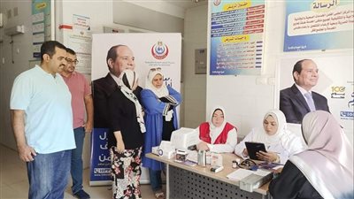 استمرار مبادرة حملة 100 مليون صحة بالقليوبية 