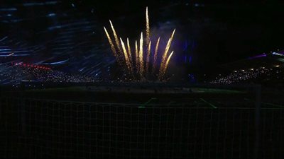 السوبر الإفريقي، أجواء احتفالية بملعب الملك فهد بمباراة الأهلي واتحاد العاصمة (صور)