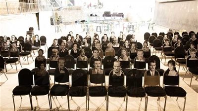 تجهيزات مكثفة في ساقية الصاوي لحفلات أكتوبر