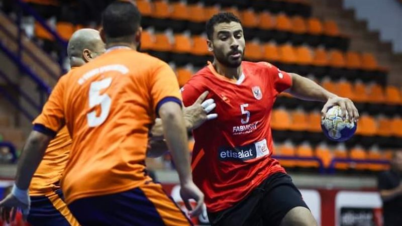 رجال يد الأهلى أمام