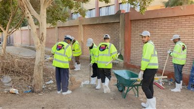 رفع 300 طن مخلفات خلال حملة قريتي هى بيتي بأسيوط