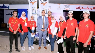 زيارة ميدانية من طلاب الجامعات لمراكز العزيمة التابعة لصندوق مكافحة الإدمان