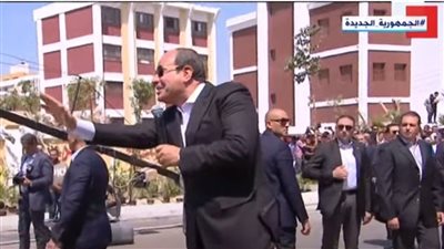 السيسي: مفيش حد هيقدر يوقفنا عن تغيير حياة أهالينا