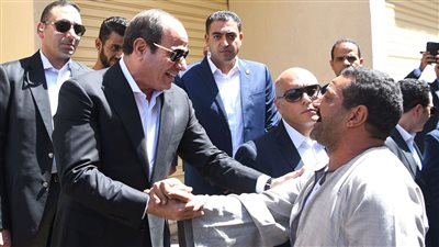 30 صورة ترصد نشاط الرئيس السيسي اليوم في محافظة بني سويف