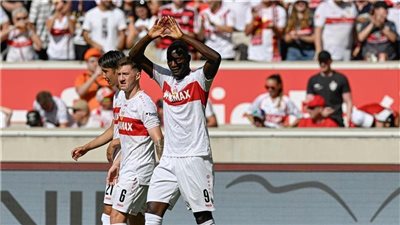 الدوري الألماني، شتوتجارت يفوز على دارمشتاد ويتصدر البوندسليجا بشكل مؤقت