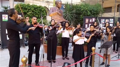 حفل فني لطالبات وطلاب الباليه والكورال بمركز تنمية المواهب بأوبرا الإسكندرية 