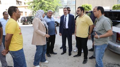 محافظ المنوفية يتفقد المشروعات التنموية والخدمية الجاري تنفيذها
