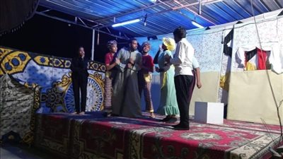 مسرح تفاعلي ضمن فعاليات أندية السكان بمراكز شباب الأقصر