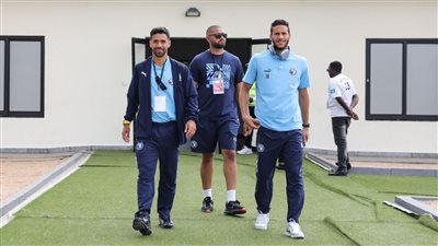 دوري أبطال أفريقيا، وصول فريق بيراميدز إلى ستاد بيلي كيجالي(صور)