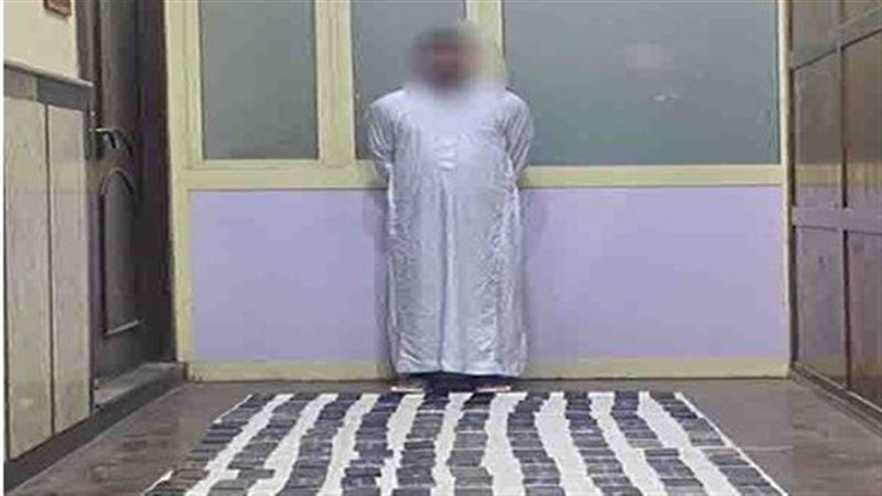 ضبط كميات من المواد