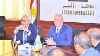 محافظ الأقصر يستقبل وزير التعليم لمتابعة استعدادات استقبال العام الدراسي الجديد