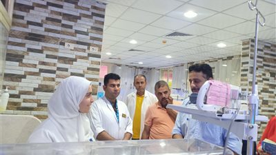 إدارة مكافحة العدوى تفاجئ مستشفى فاقوس المركزي بزيارة 