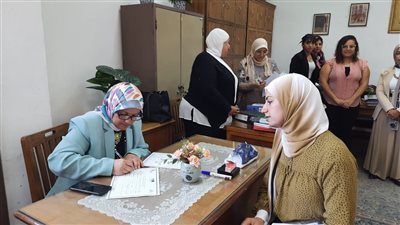 آداب عين شمس تستقبل زيارة الدعم الفني من مركز ضمان الجودة