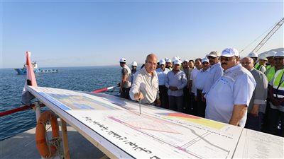 وزير النقل يتابع تنفيذ المحطة متعددة الأغراض بميناء سفاجا البحري