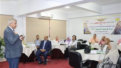 انطلاق برنامج تدريب المدربين TOT المستوى التمهيدي بجامعة الوادي الجديد