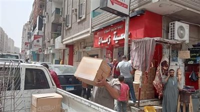 حملة مكبرة لإزالة الإشغالات في حي شرق الإسكندرية