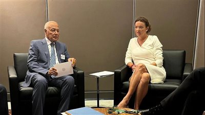 أبو الغيط يلتقي وزيرة خارجية سلوفينيا على هامش أعمال الدورة 78 للجمعية العامة للأمم المتحدة