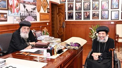 البابا تواضروس يتلقى تقريرا عن الخدمة في إيبارشية أيرلندا