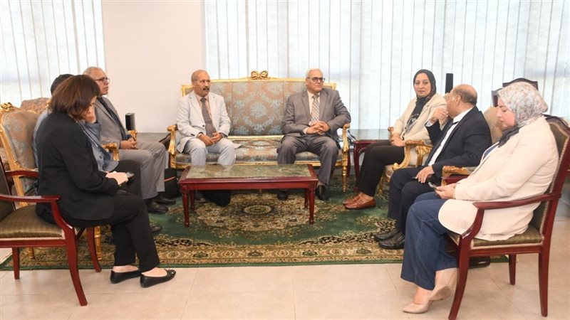 جامعة عين شمس تستقبل